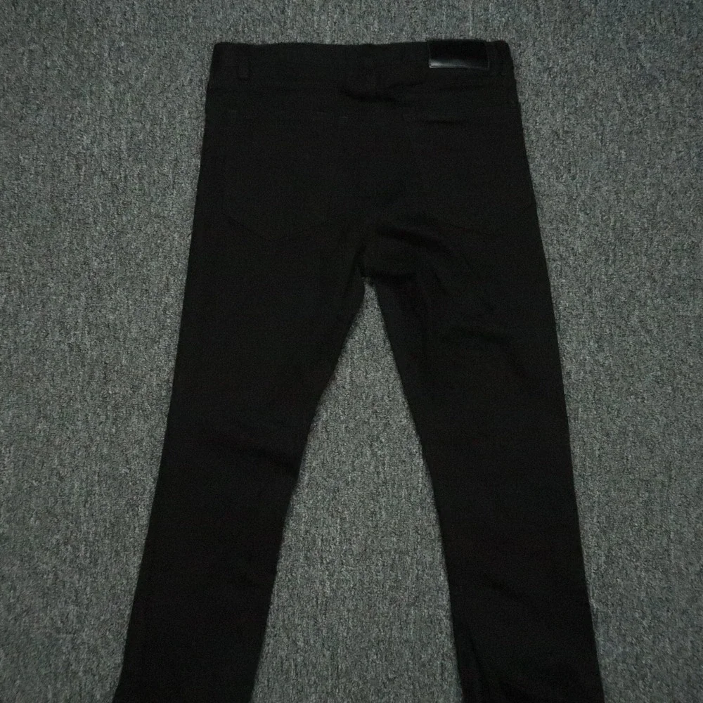 Theory Jeans Mens 30x26 Black Raffi Slim‎ Fit Five Pocket Straight